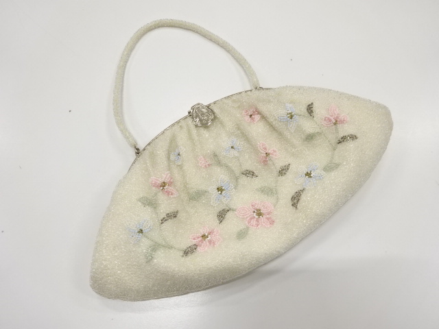 和装　ビーズバッグ・ビーズ草履　アンティーク 和装】総ビーズ草履 アンティーク - メルカリ